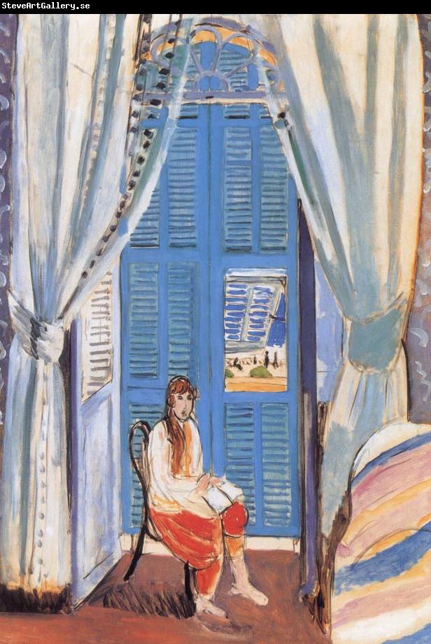 Henri Matisse French window before